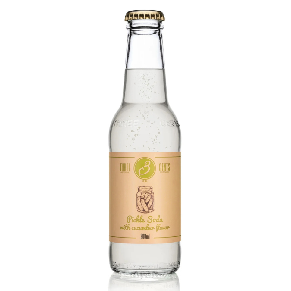 Pickle Soda, 200 ml - Three Cents i gruppen Matlagning / Kolonial hos The Kitchen Lab (1083-35665)