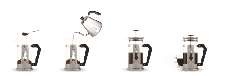 Franskpress Preziosa, 8 koppar - Bialetti