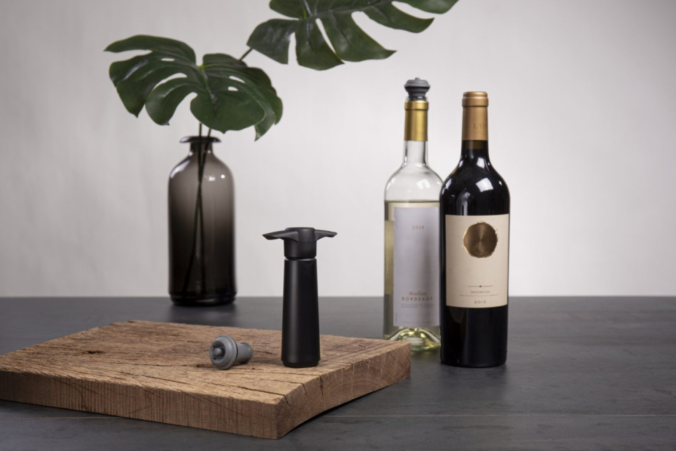 Wine Saver, svart - Vacuvin