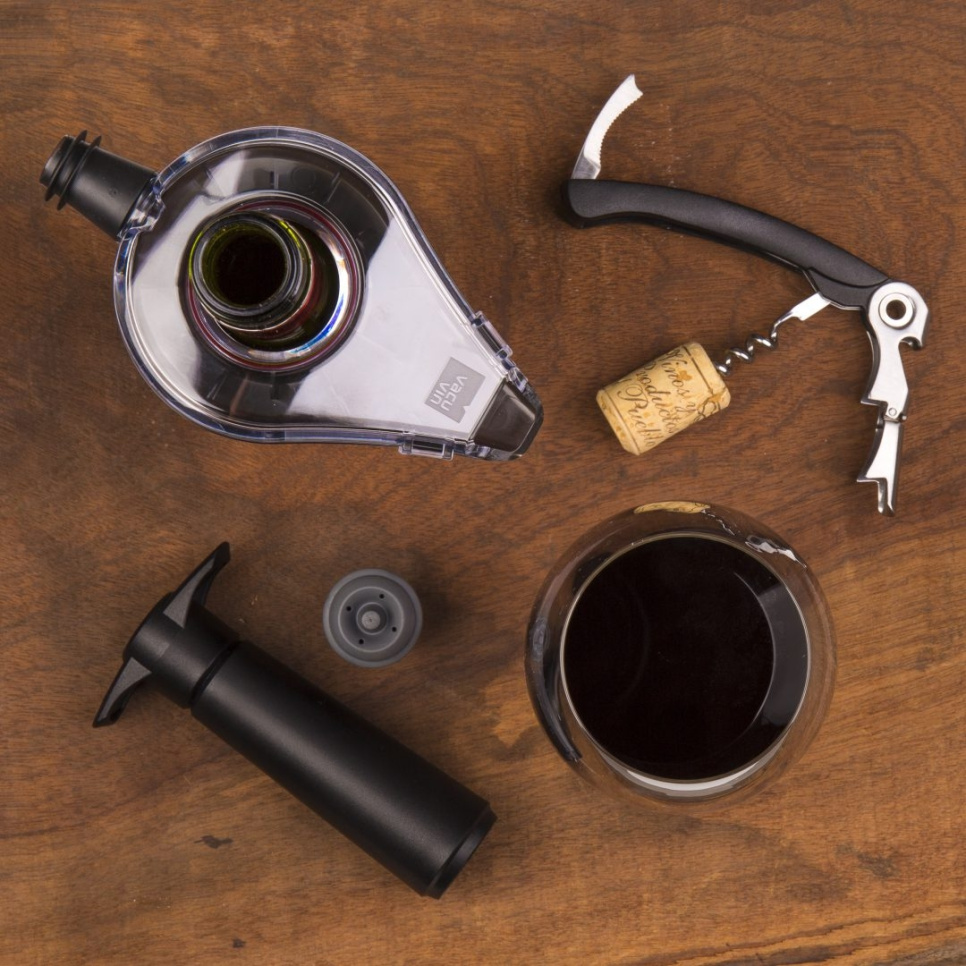 Wine Saver, svart - Vacuvin