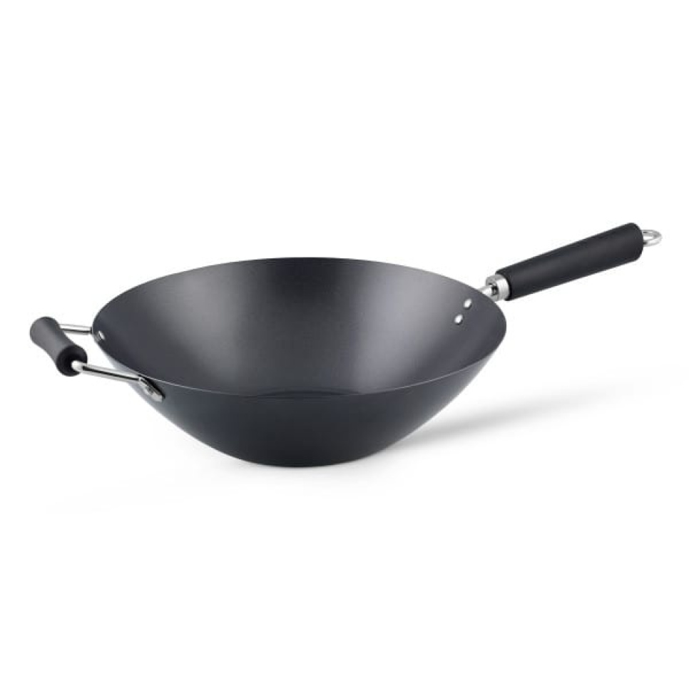 Wokpanna Excellence, olika storlekar - Ken Hom - 35 cm i gruppen Matlagning / Stekkärl / Wokpannor hos KitchenLab (1086-24037)