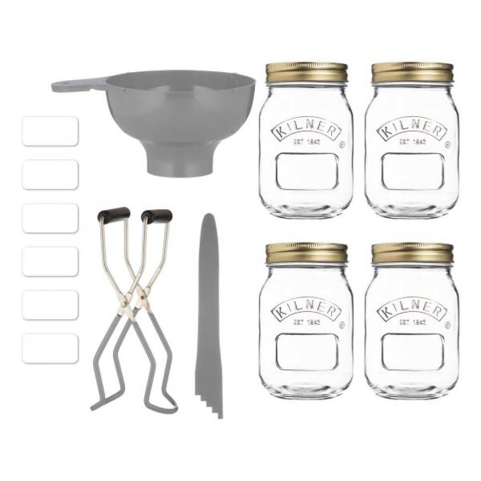 Set för konservering - Kilner i gruppen Matlagning / Köksredskap / Flaskor & burkar hos KitchenLab (1086-26696)