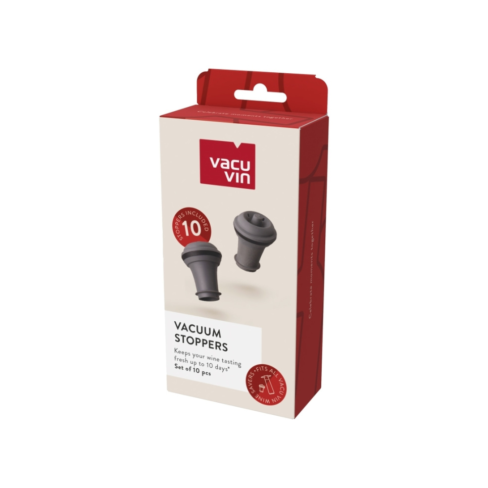 Wine Stoppers, 10-pack - Vacuvin