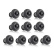Wine Stoppers, 10-pack - Vacuvin