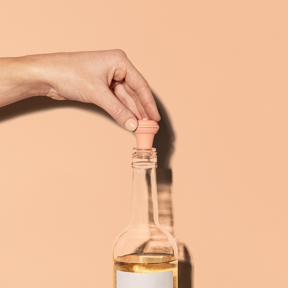 Wine Stoppers Loop i olika färger, 4-pack - Vacuvin