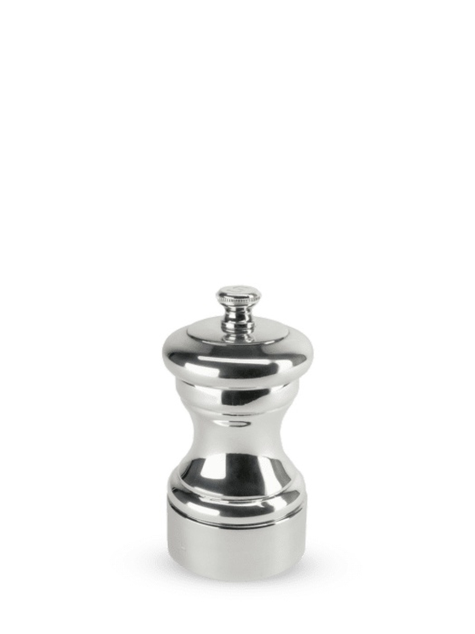 Saltkvarn, 10 cm, Mignonnette, Silverpläterad - Peugeot i gruppen Matlagning / Köksredskap / Salt- & pepparkvarnar hos KitchenLab (1090-15875)