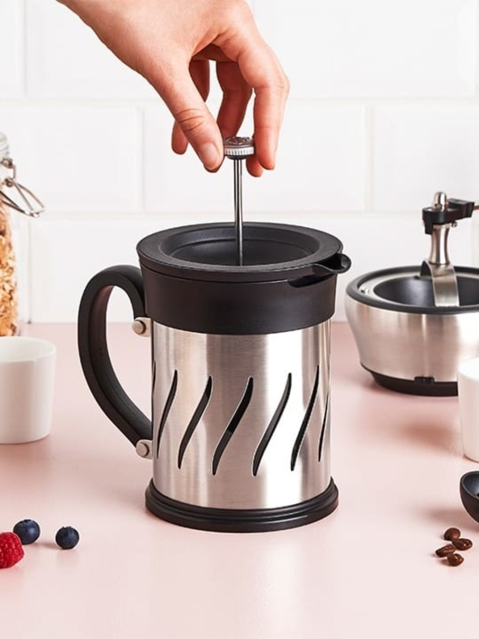 Paris Press, kaffekvarn och pressokanna - Peugeot