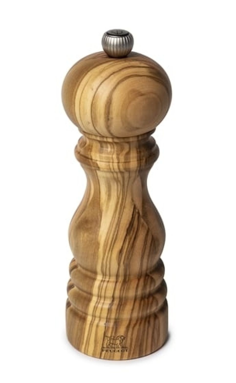 Pepparkvarn i olivträ, 18 cm, Paris - Peugeot i gruppen Matlagning / Köksredskap / Salt- & pepparkvarnar hos The Kitchen Lab (1090-23630)