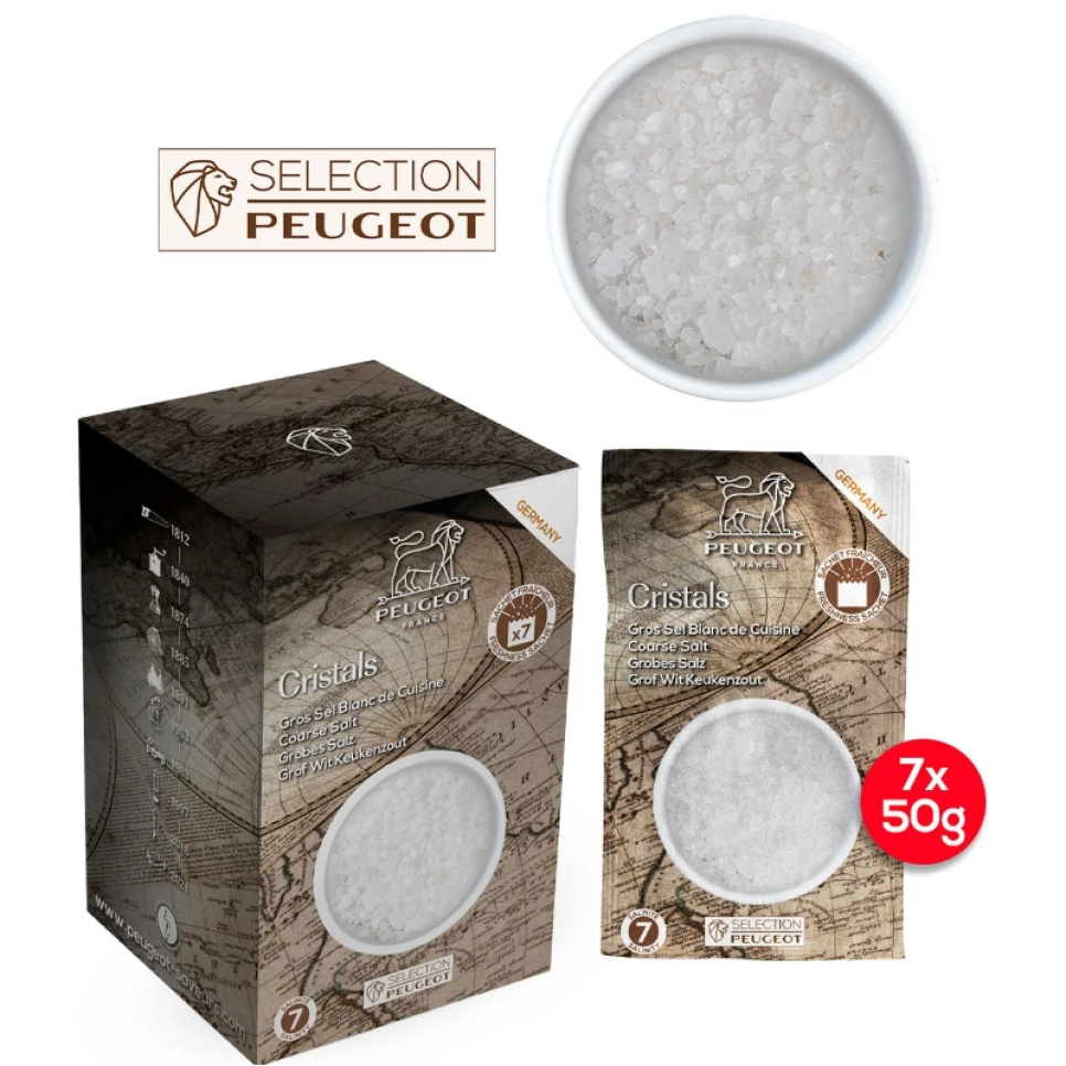 Kvarnsalt, Grovt, 350 g, Tyskland - Peugeot i gruppen Matlagning / Kryddor & Smaksättare / Salt hos The Kitchen Lab (1090-28198)