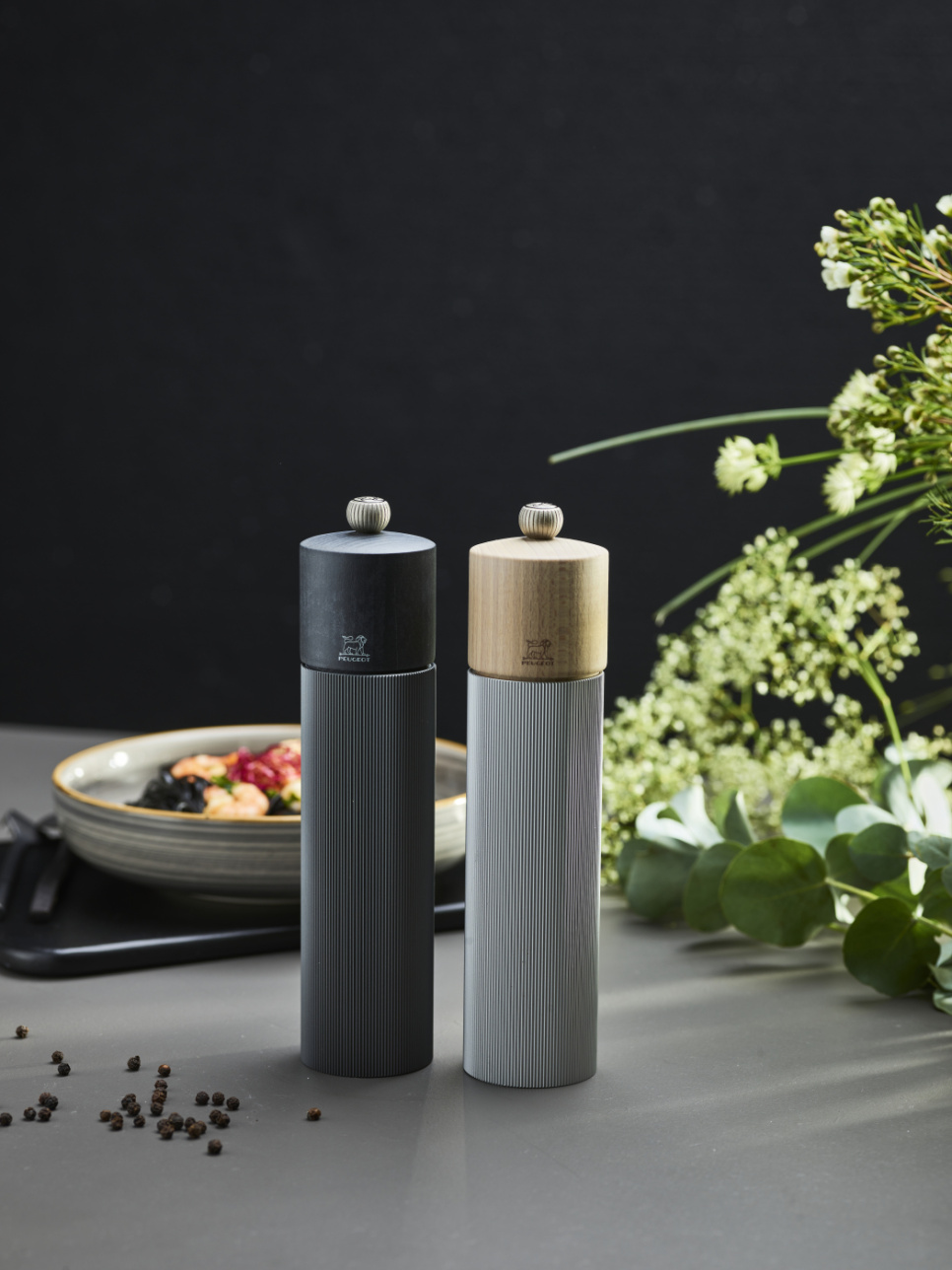 Line Saltkvarn, 22cm, Aluminium, Natural - Peugeot