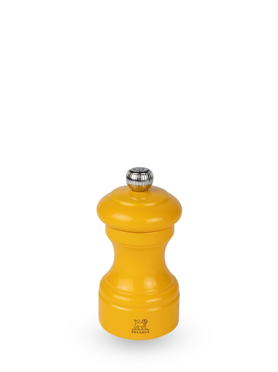 Pepparkvarn, 10 cm, Bistrorama, Saffron Yellow - Peugeot i gruppen Matlagning / Köksredskap / Salt- & pepparkvarnar hos The Kitchen Lab (1090-31145)