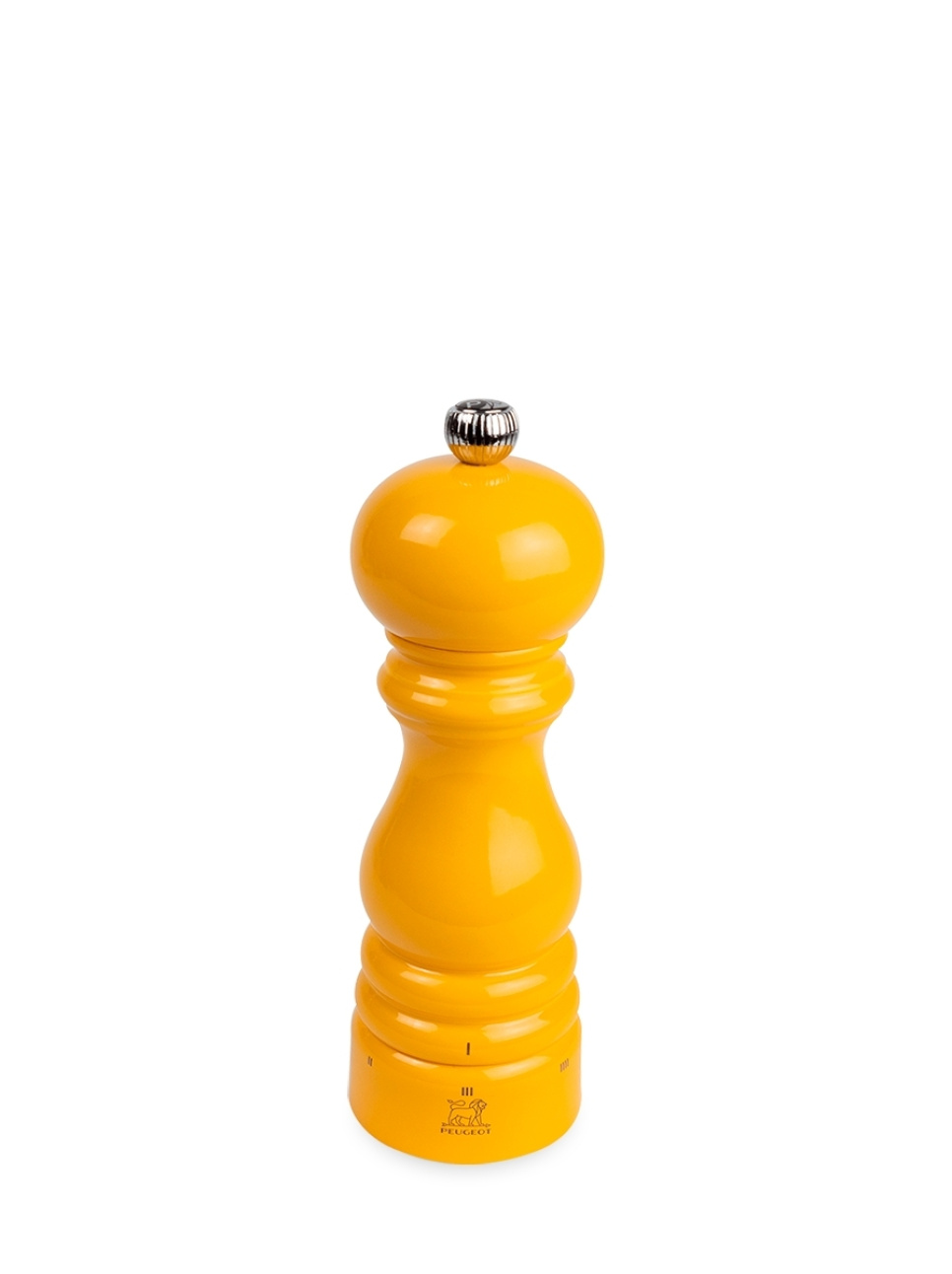 Pepparkvarn, 18 cm, ParisRama, Saffron Yellow - Peugeot i gruppen Matlagning / Köksredskap / Salt- & pepparkvarnar hos The Kitchen Lab (1090-31150)