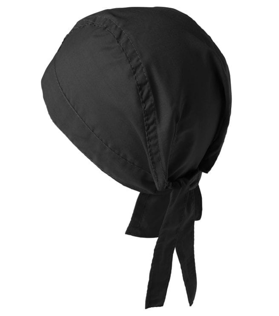 Bandana One-size, 97/3% polyester/bomull, svart - Segers