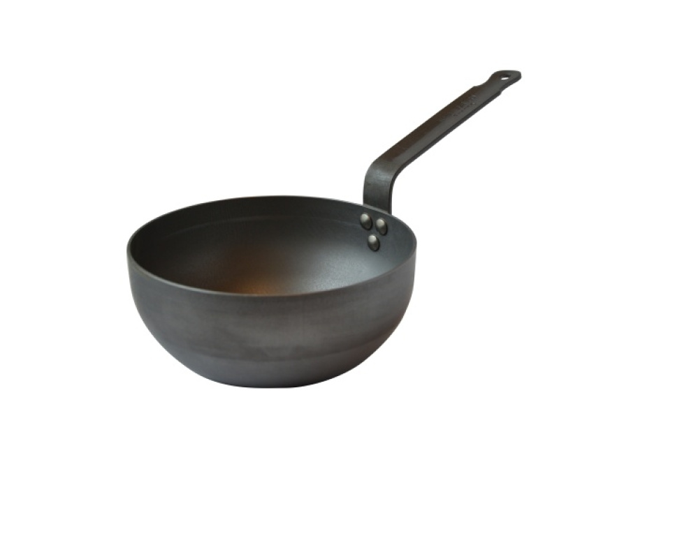 Sautépanna rundad kolstål - Mauviel i gruppen Matlagning / Stekkärl / Sauteuser hos KitchenLab (1092-20579)