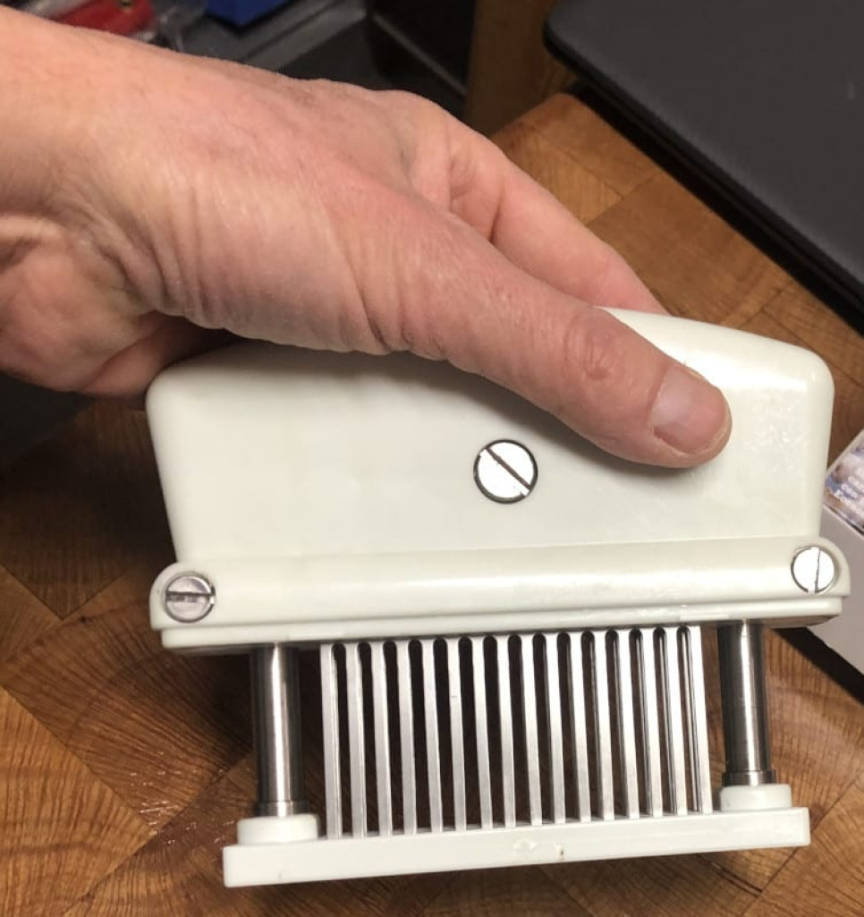 Köttmörare, manuell