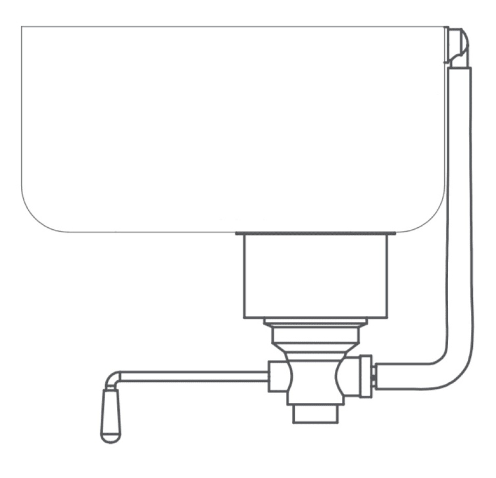 Avstängningsventil till disklåda