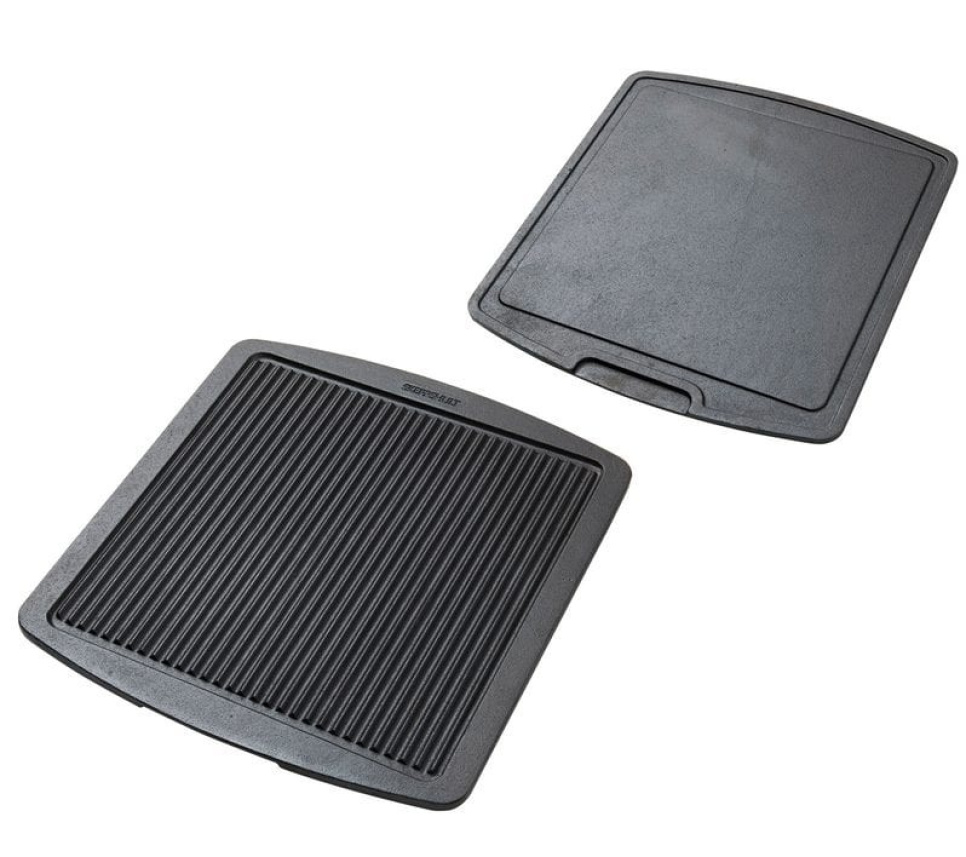 Grill & stekplatta, vändbar 35,5 x 32,5 cm - Skeppshult