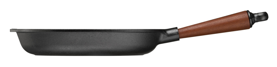 Oval stekpanna med trähandtag - Skeppshult