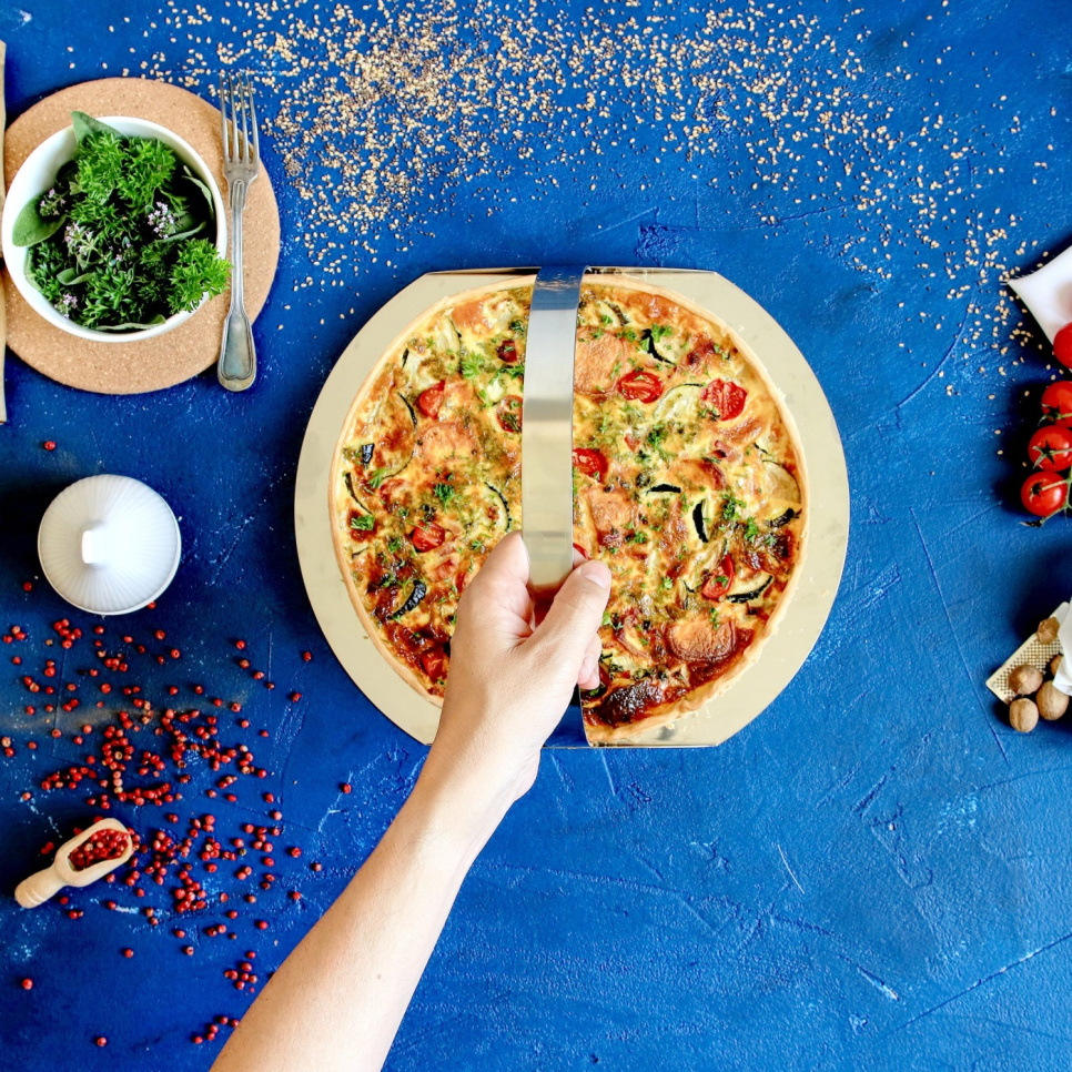 Pajform i rostfritt med uppfällbara sidor - Cristel