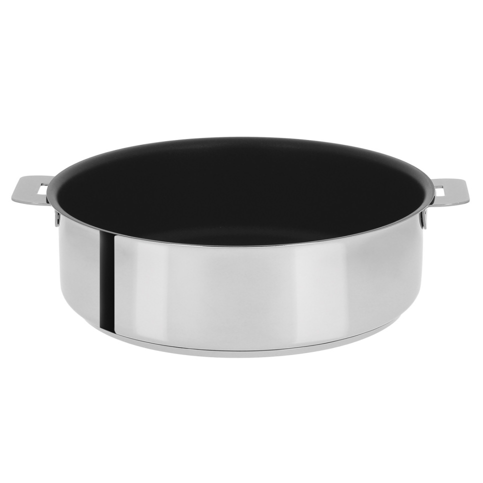 Belagd traktörpanna, avtagbara handtag, Mutine - Cristel - 26 cm i gruppen Matlagning / Stekkärl / Traktörpannor hos The Kitchen Lab (1155-16335)