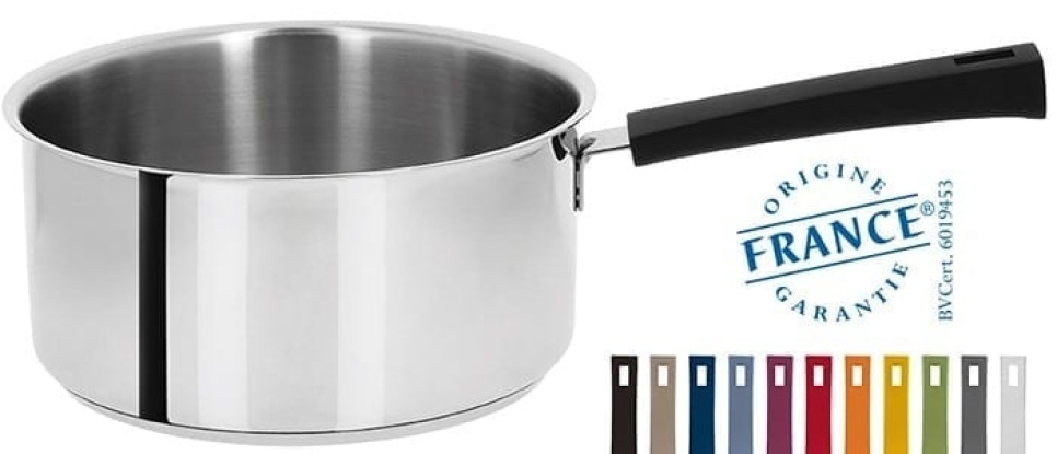 Rostfri kastrull med fast handtag, Mutine - Cristel i gruppen Matlagning / Kastruller & Grytor / Kastruller hos KitchenLab (1155-16483)