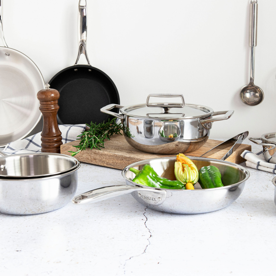 Rostfri kastrull, CastelPro - Cristel Rostfri kastrull, CastelPro - Cristel