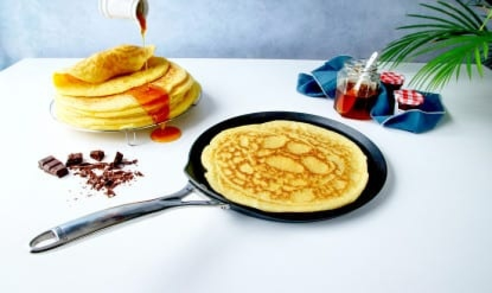 Belagd crepespanna/pannkakslagg, 28 cm, CastelPro - Cristel