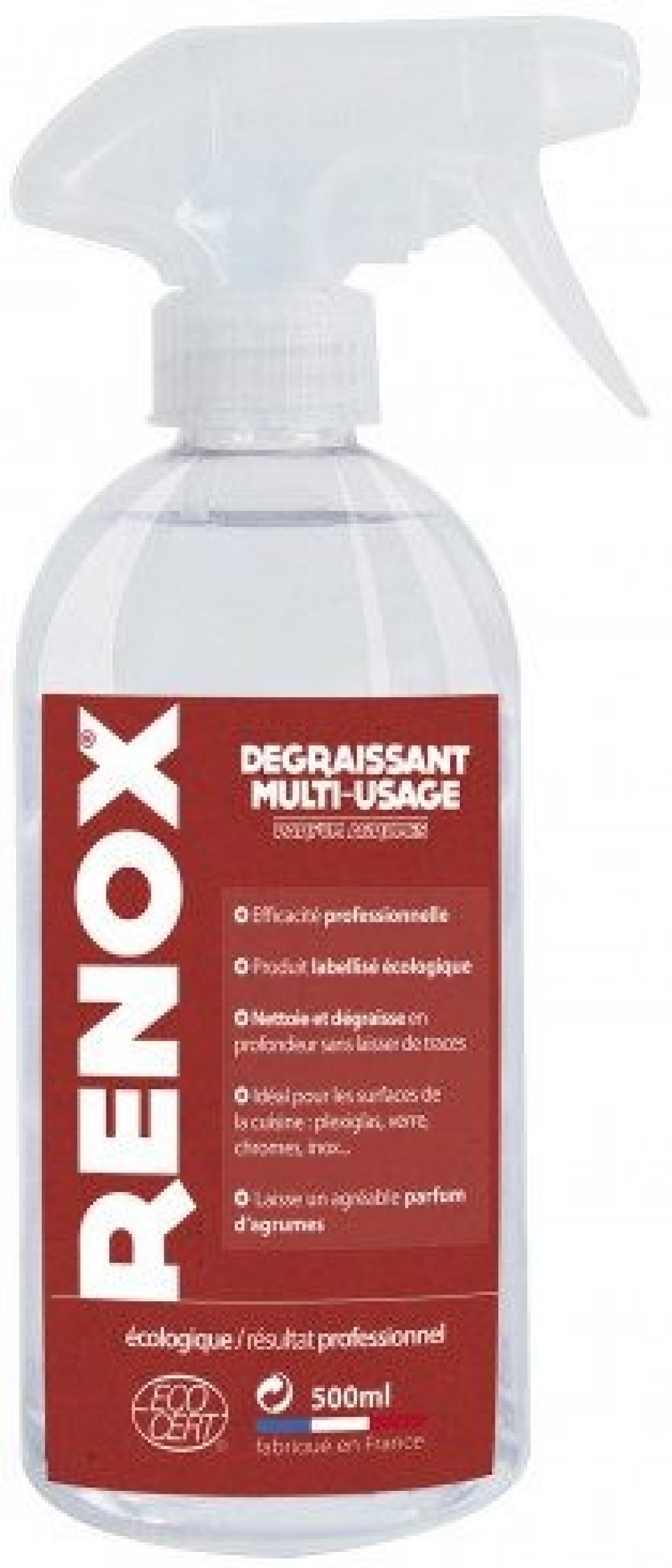 Renox, Ekologisk avfettningsspray, 500ml - Cristel i gruppen Köksinredning / Renhållning hos The Kitchen Lab (1155-26606)