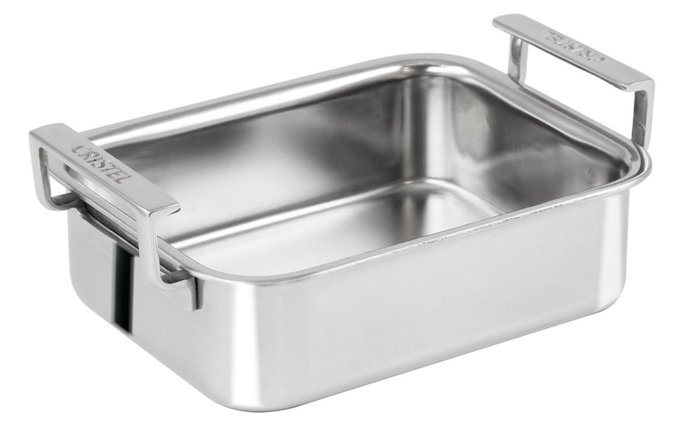 Ugnsform i tre lager rostfritt stål, 10x12cm, CastelPro - Cristel