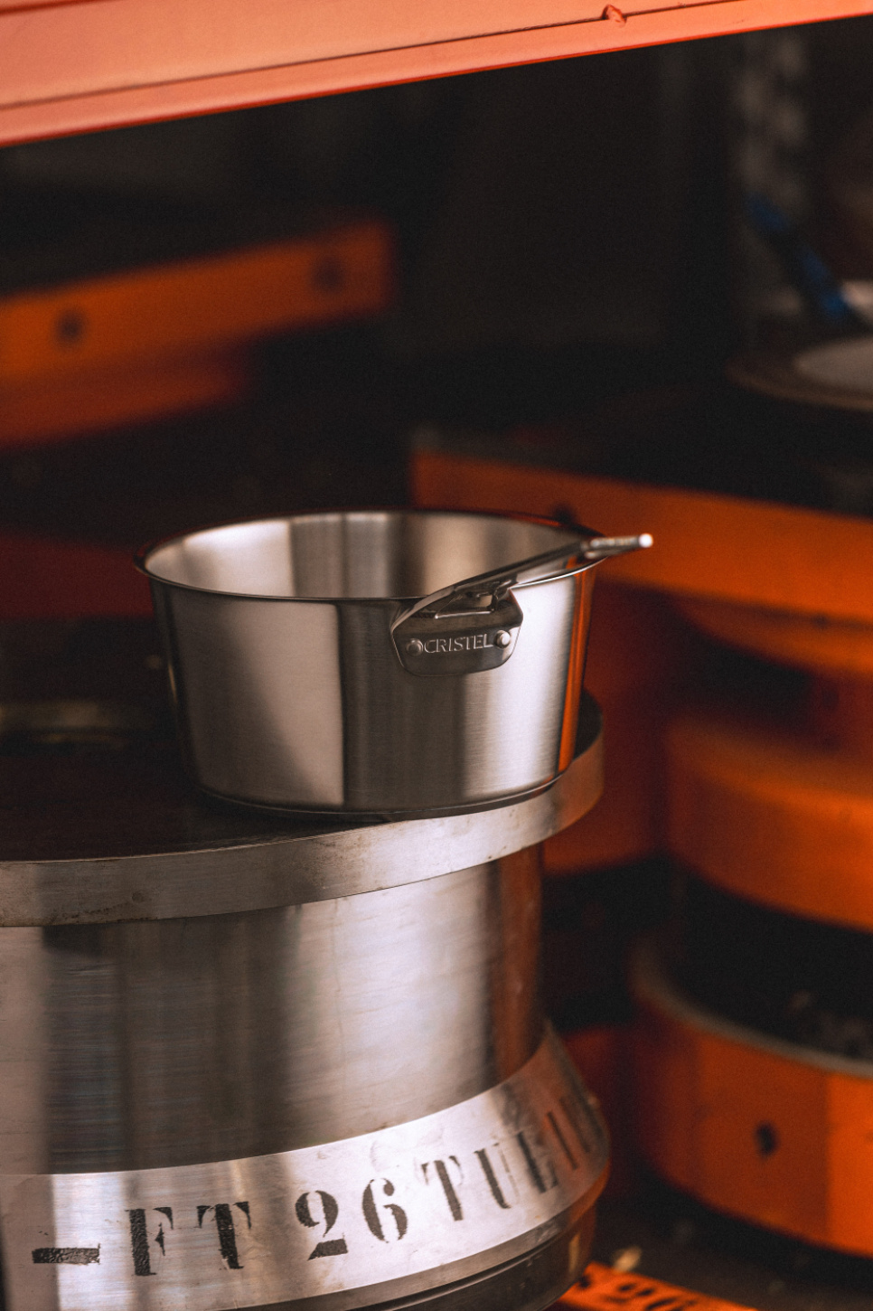 Rostfri kastrull, 1826 - Cristel