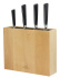Rektangulärt knivblock för 10 knivar - Cristel