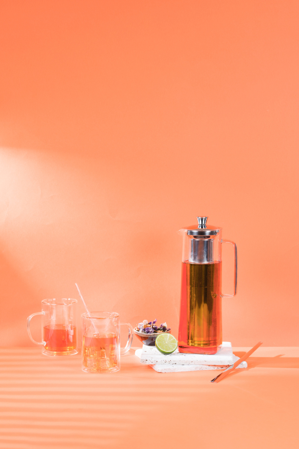 Tekanna i glas, Long Island, 1,5 Liter - Cristel Tekanna i glas, Long Island, 1,5 Liter - Cristel