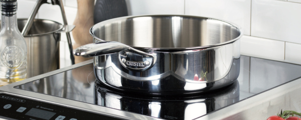 Traktörpanna i rostfritt stål, 28cm, CastelPro - Cristel