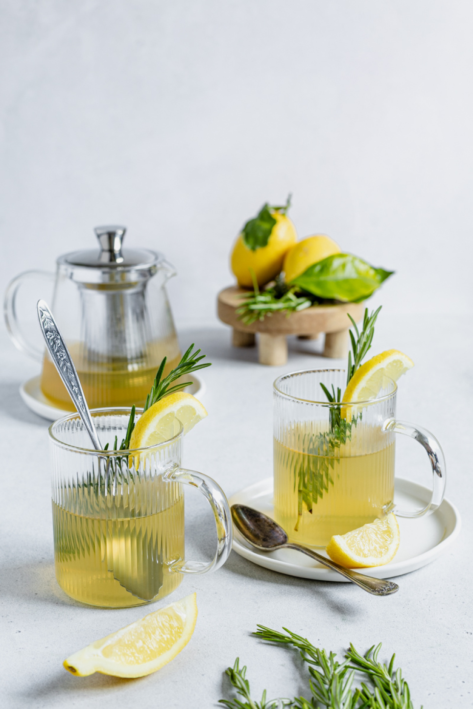 Set med Tekanna och två glasmuggar, Darjeeling - Cristel Set med Tekanna och två glasmuggar, Darjeeling - Cristel