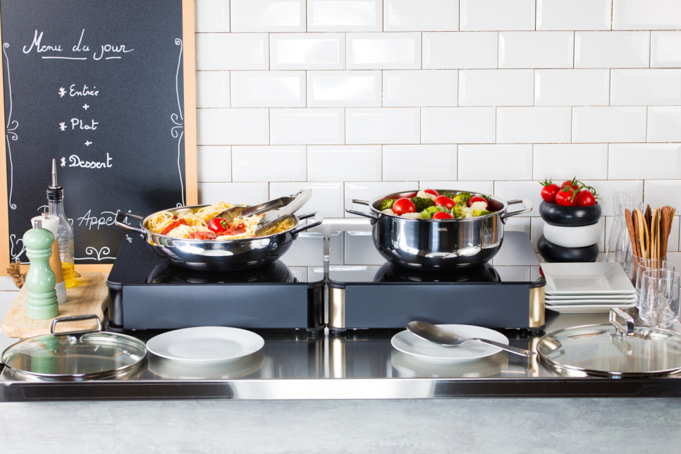 Stekpanna / Serveringspanna, CastelPro - Cristel Stekpanna / Serveringspanna, CastelPro - Cristel