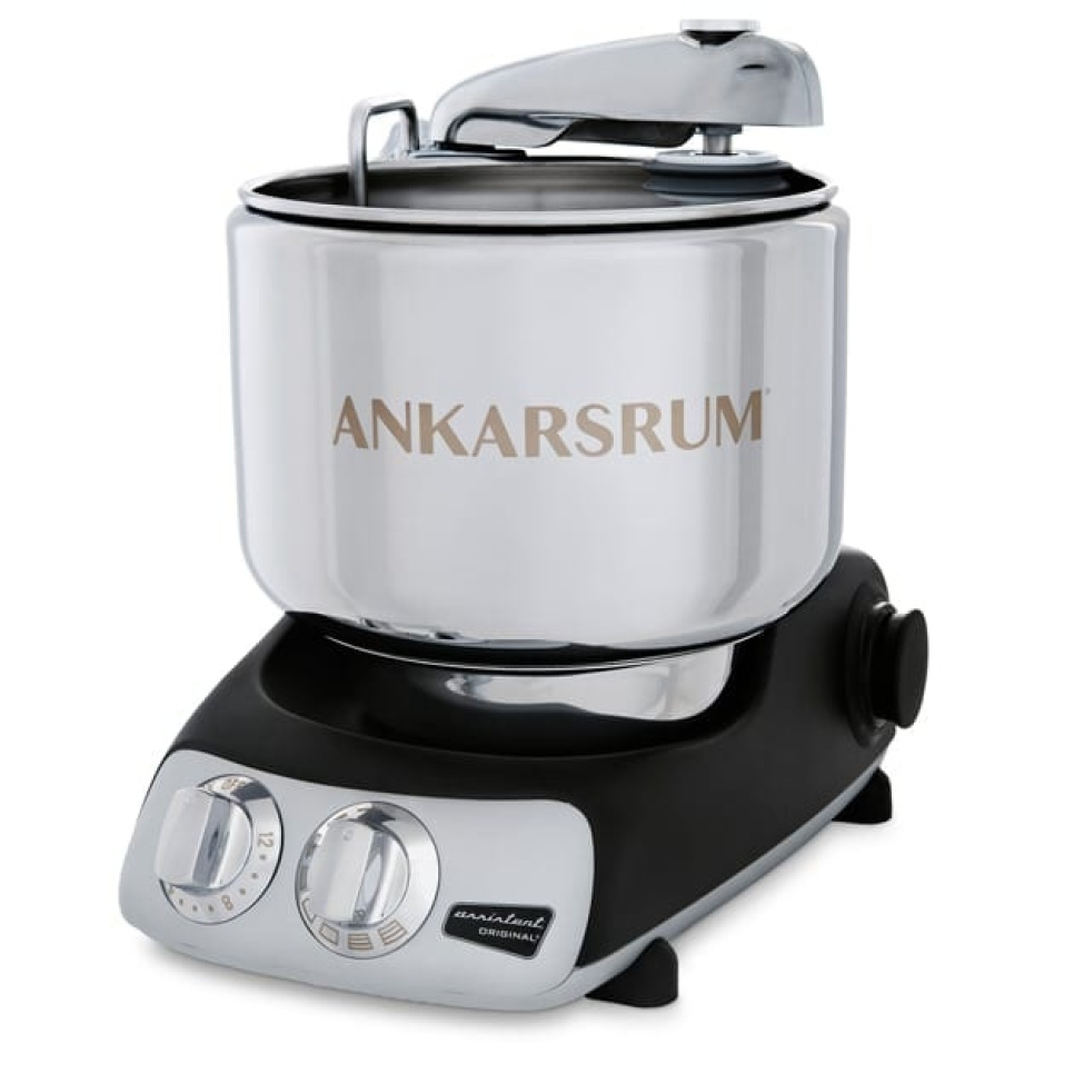 Ankarsrum Assistent Original Black AKM 6230B - Ankarsrum Original i gruppen Köksmaskiner / Blanda & Hacka / Assistenter hos The Kitchen Lab (1270-11211)