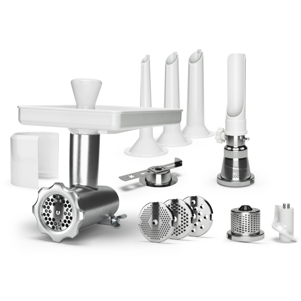 Köttkvarn, komplett paket - Ankarsrum Orginal i gruppen Köksmaskiner / Blanda & Hacka / Assistenter hos KitchenLab (1270-13827)