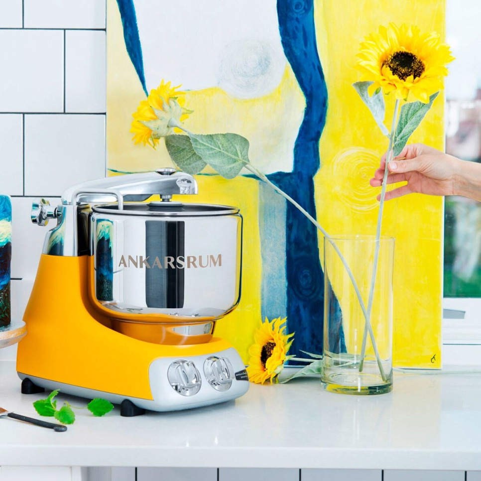 Ankarsrum Assistent Sunbeam Yellow + Tillbehörspaket Deluxe