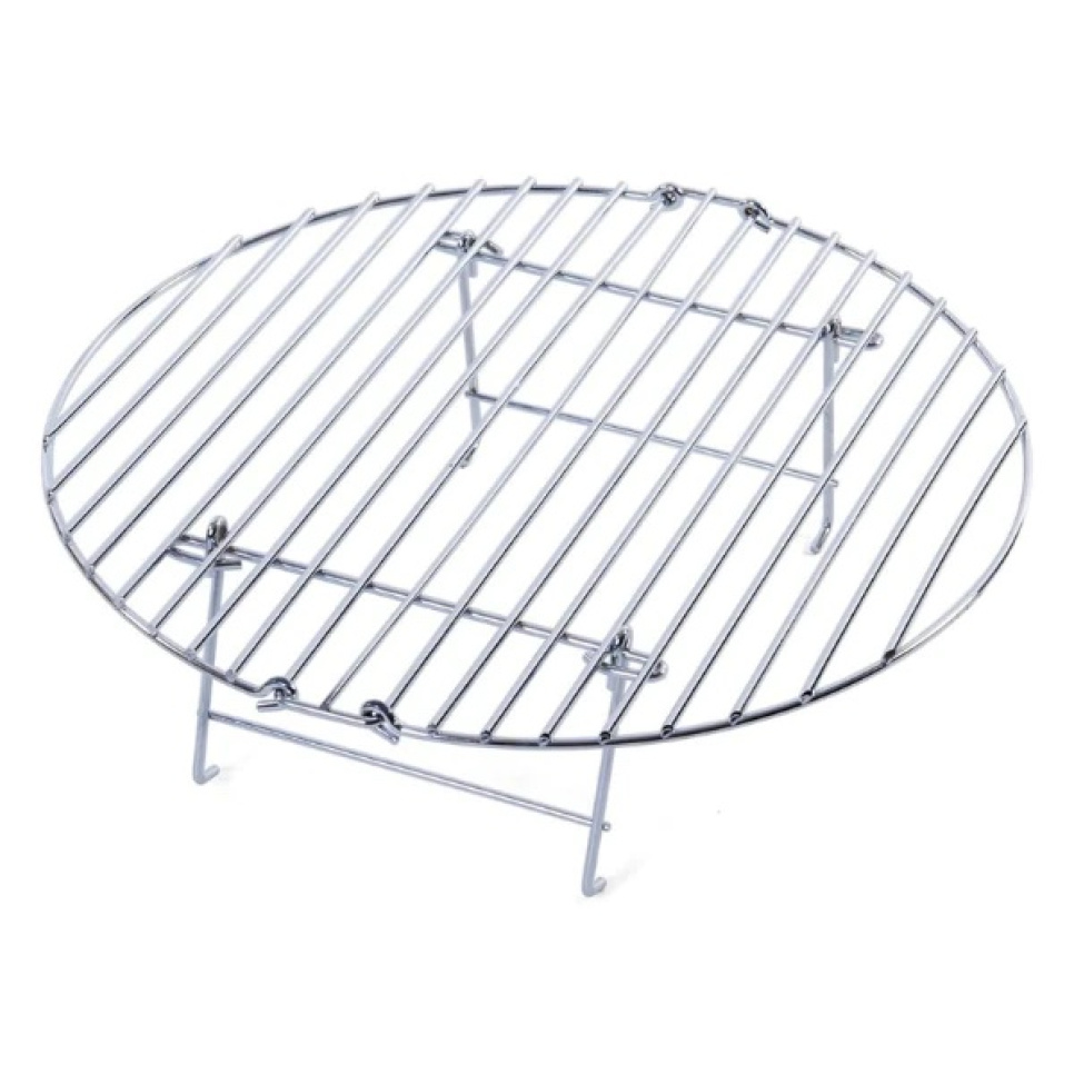 Upphöjt grillgaller, hopfällbart - Big Green Egg - XLarge, XXLarge i gruppen hos KitchenLab (1282-11253)