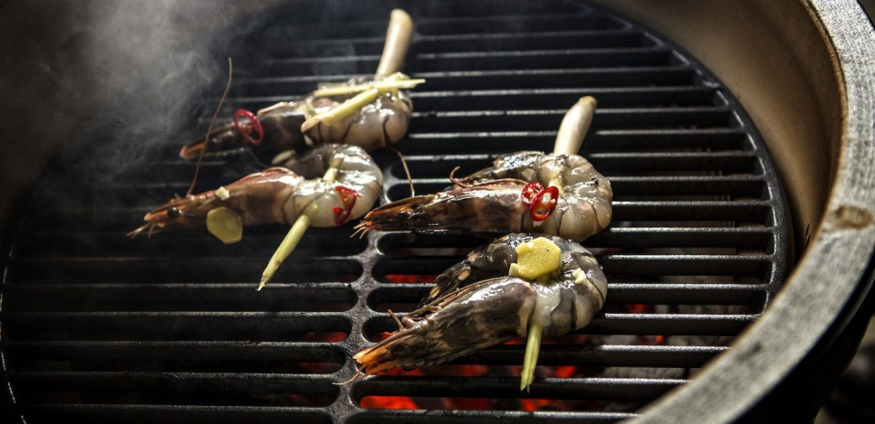 Gjutjärnsgaller till Big Green Egg