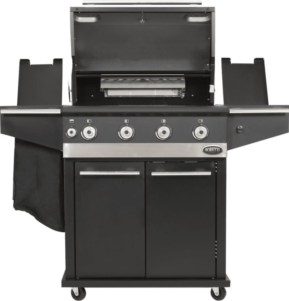 Ibrido, gas- och kolgrill - Boretti