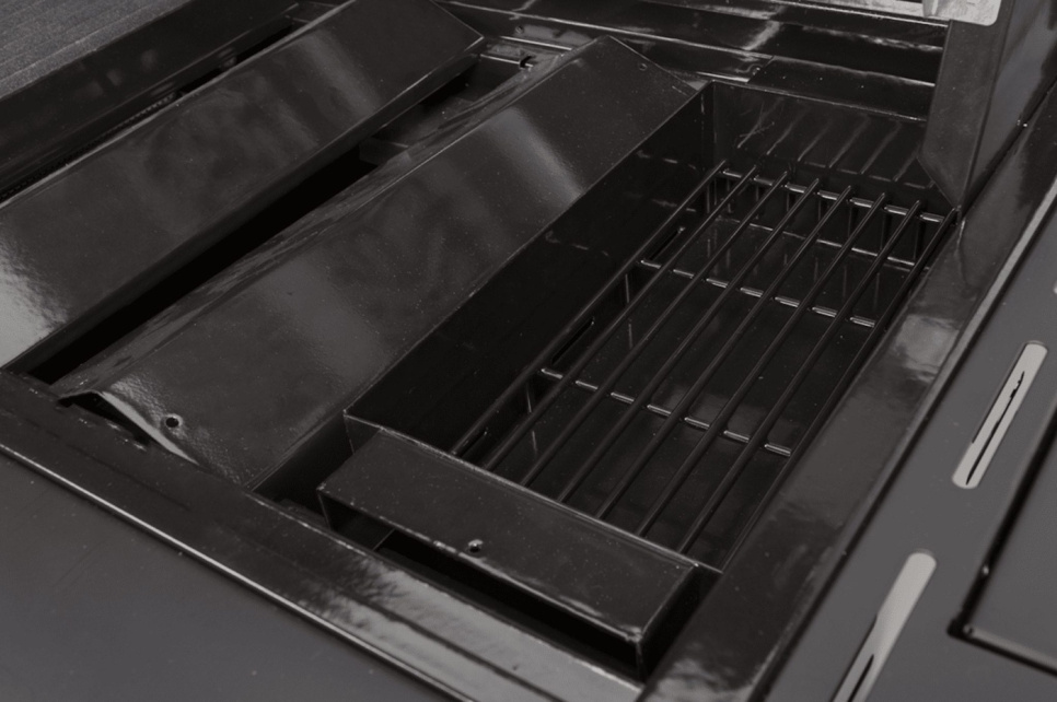 Ibrido, gas- och kolgrill - Boretti