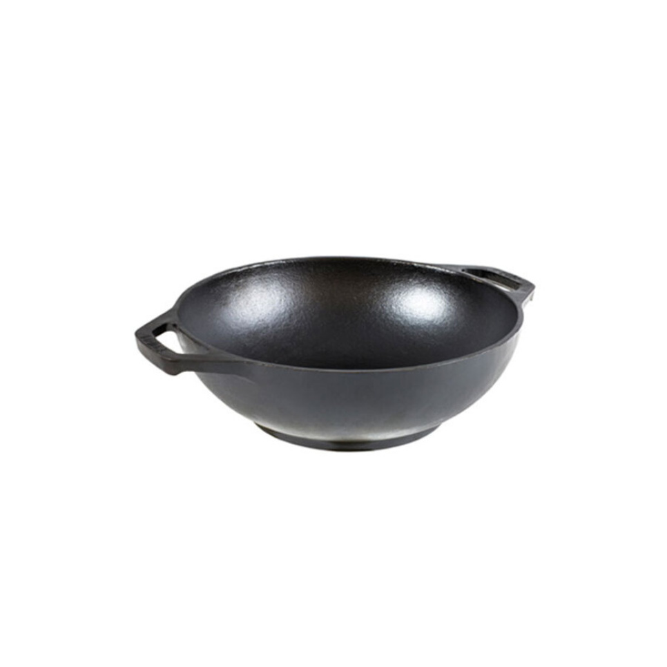Wok i gjutjärn 9 in / 22,8 cm, Seasoned - Lodge i gruppen Matlagning / Stekkärl / Wokpannor hos The Kitchen Lab (1282-20102)