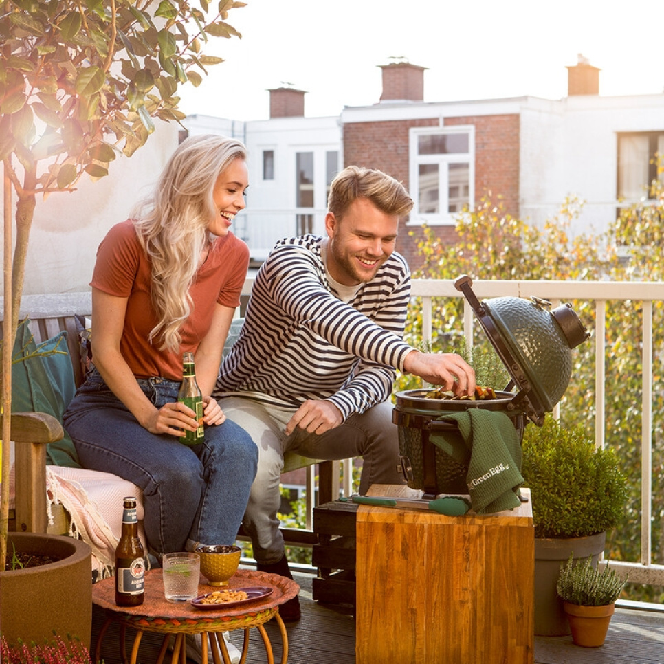 Ställning till Mini Egg, Carrier Mini - Big Green Egg