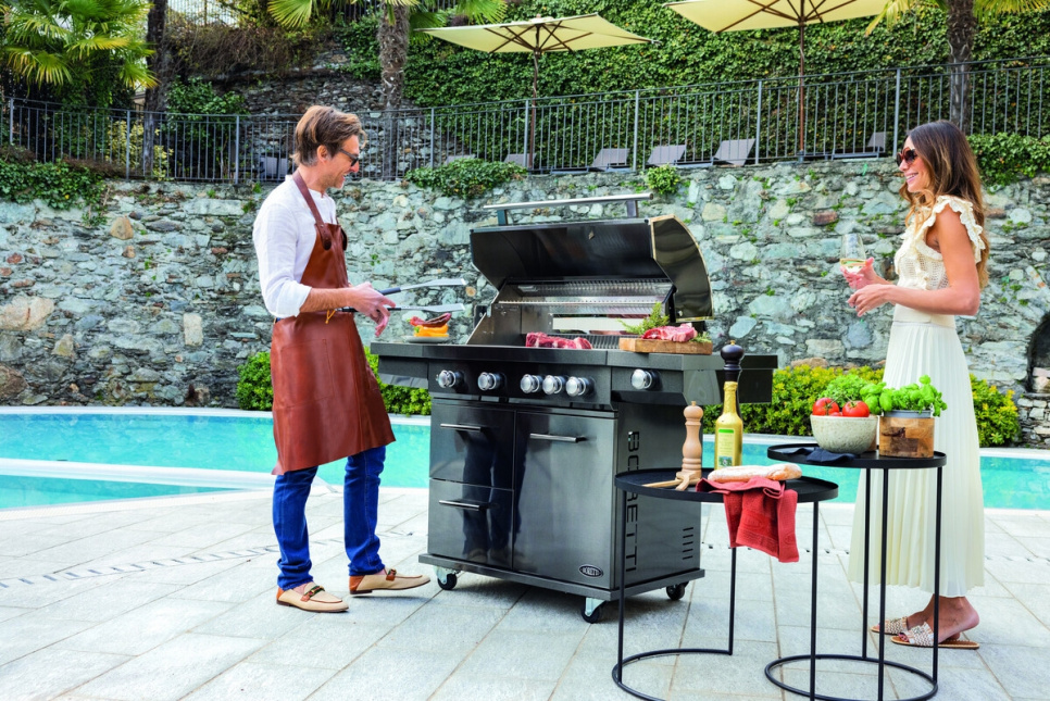 Imperatore Nero 4B, gasolgrill - Boretti