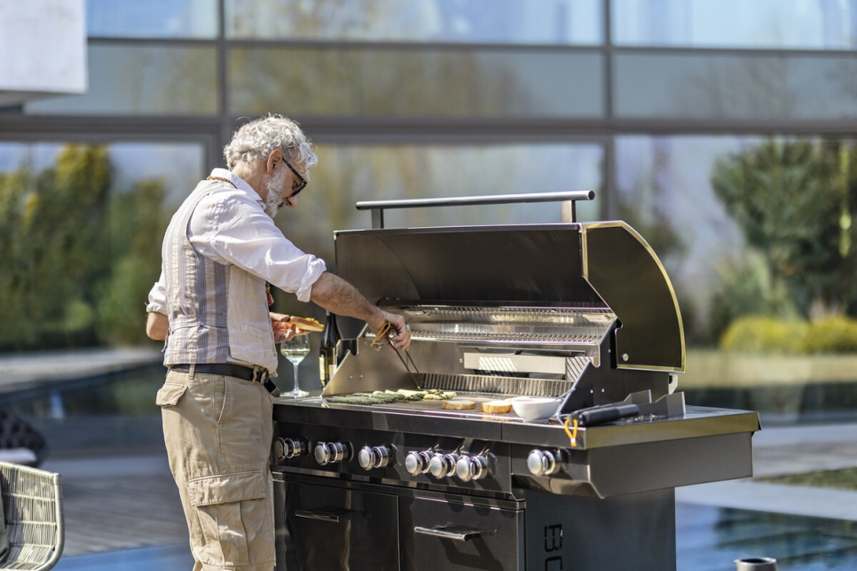 Imperatore Nero 5B, gasolgrill - Boretti