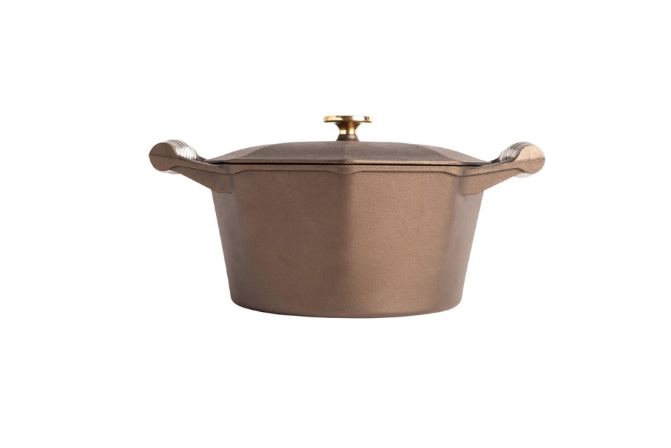 Gjutjärnsgryta med lock, Dutch Oven 5QT, 4,7L - Finex