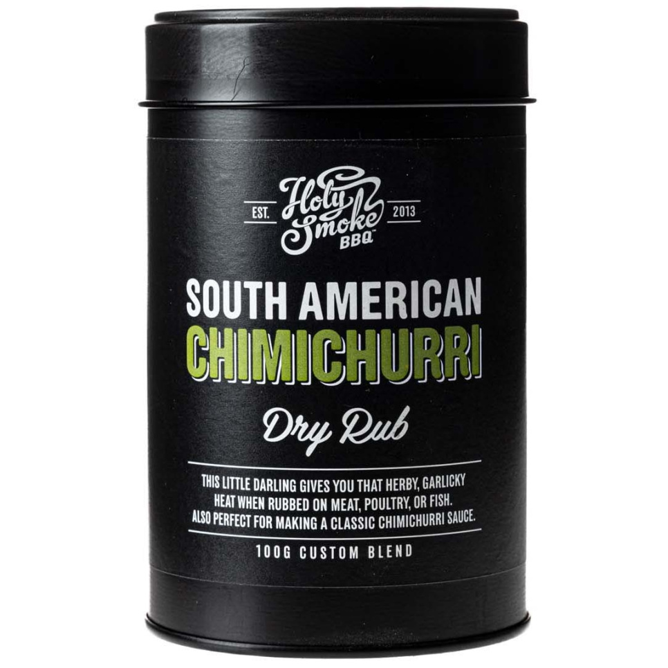 Chimichurri, Dry Rub, 100g - Holy Smoke BBQ i gruppen Matlagning / Kryddor & Smaksättare / Kryddor hos KitchenLab (1282-28160)