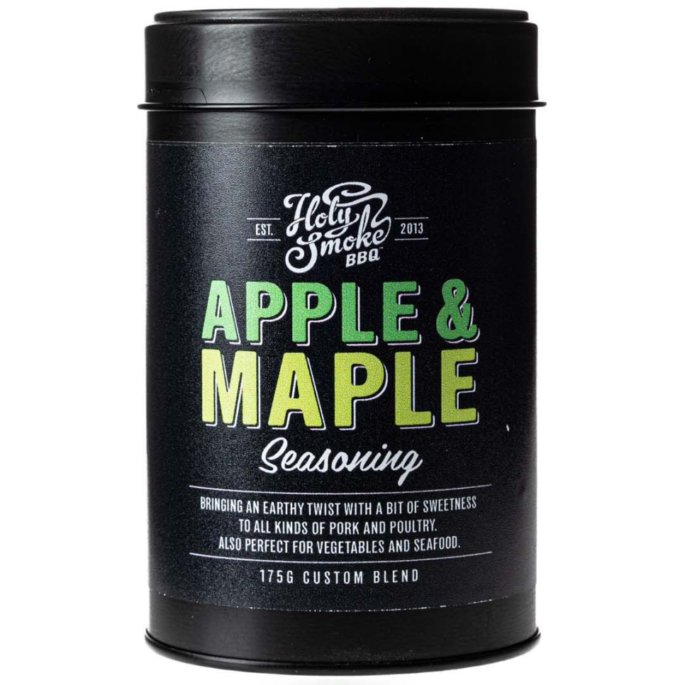 Apple & Maple, Kryddblandning, 175g - Holy Smoke BBQ i gruppen Matlagning / Kryddor & Smaksättare / Kryddor hos The Kitchen Lab (1282-28164)