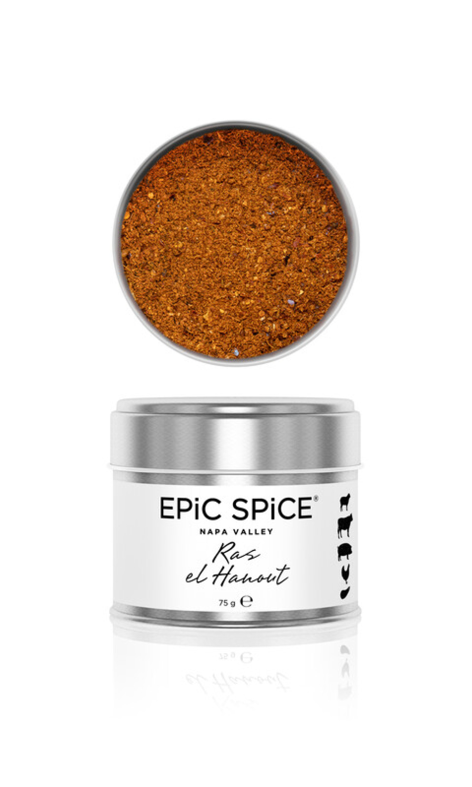 Ras el Hanout, Kryddblandning, 75g - Epic Spice i gruppen Matlagning / Kryddor & Smaksättare / Kryddor hos The Kitchen Lab (1282-28176)